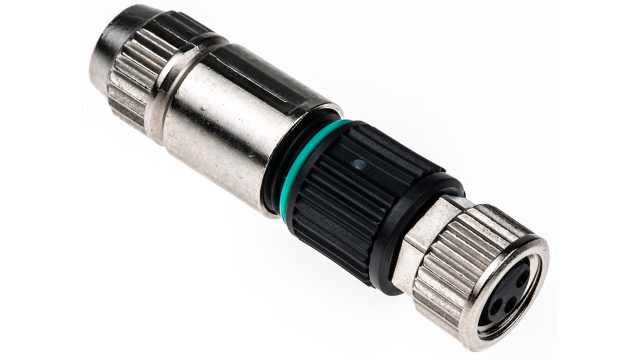 HARTING, HARAX 3 Pole Straight M8 DIN Socket, 4A, 32 V IP67, Screw, Cable Male | 21021512305