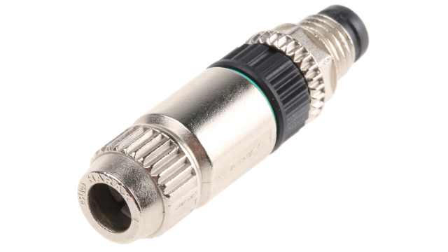 HARTING, HARAX 4 Pole Straight M8 DIN Plug, 4A, 32 V IP67, Screw, Cable Male | 21021511405