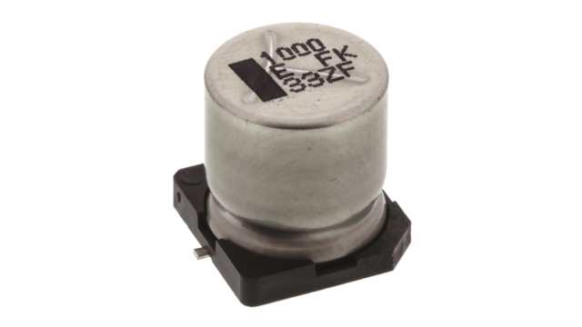 Panasonic 1000μF Aluminium Electrolytic Aluminium Electrolytic Capacitor 25V dc, Surface Mount - EEVFK1E102Q | EEVFK1E102Q