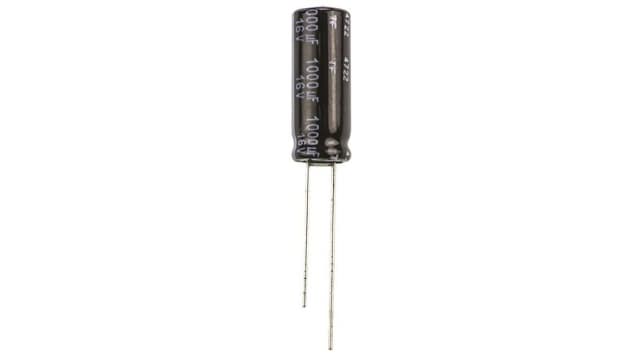 Panasonic 1000μF Aluminium Electrolytic Aluminium Electrolytic Capacitor 16V dc, Radial, Through Hole - EEUFR1C102L | EEUFR1C102L
