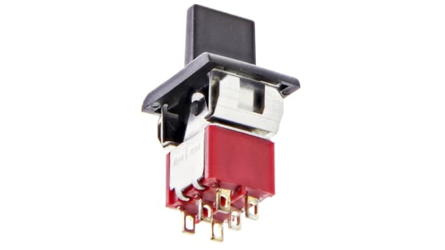 TE Connectivity DPDT, On-Off-On On-None-On Rocker Switch Panel | 3-1571987-4