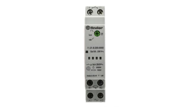 Finder Timer Light Switch 11, 1-Channel 230 V ac | 11.31.8.230.0000