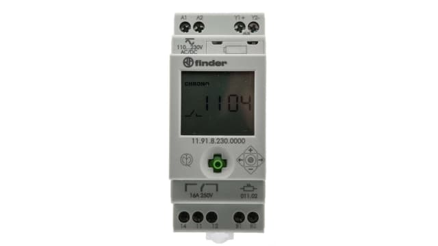 Finder Timer Light Switch 11, 1-Channel 230 V | 11.91.8.230.0000