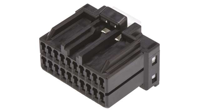 TE Connectivity, MULTILOCK 040 II Male Connector Housing,  2.5 mm Pitch,  20 Way,  2 Row Straight | 175967-2