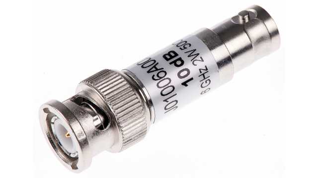 Telegartner J01006A0024 RF AttenuatorStraight 10 dBMaleFemale | J01006A0024