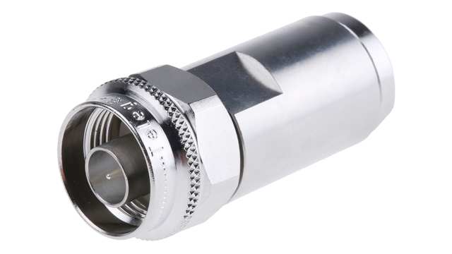 Telegartner N Series Cable Male N Connector, 50 Ω, Straight Body Clamp | J01020A0156