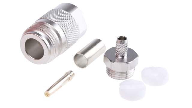 Telegartner N Series Cable Female N Connector, 50 Ω, Straight Body Solder | J01021H0097