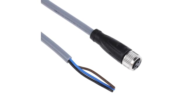Pepperl + Fuchs Female 3 way Straight to Unterminated Sensor Actuator Cable, 5 m | V3-GM-5M-PVC