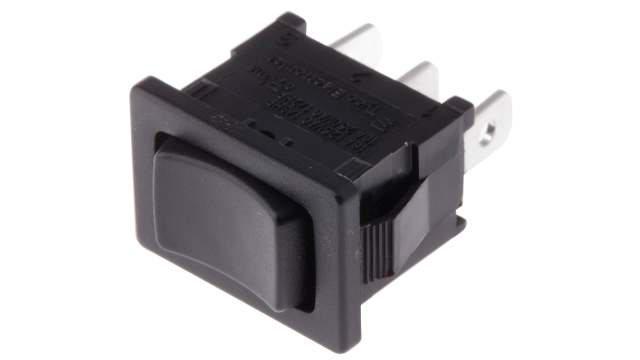 TE Connectivity SPDT, On-Off-On On-None-On Rocker Switch Panel | PRASD3-16F-BB000