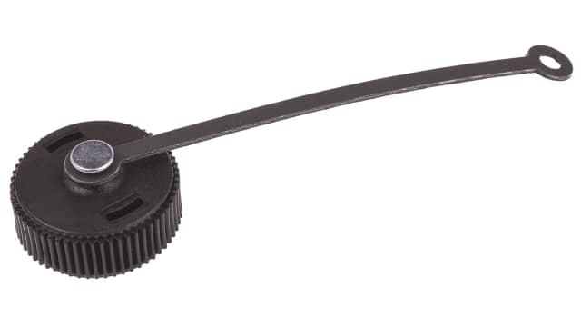 TE Connectivity CPC Dust Cap, Shell Size 11, with Black Finish, Thermoplastic | 206903-2
