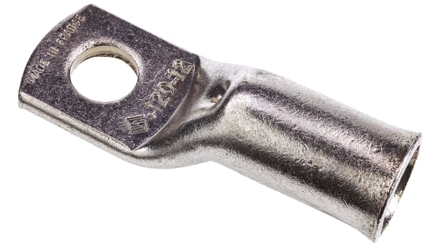 TE Connectivity, XCT Uninsulated Ring Terminal, 12 mm Stud Size 4/0 AWG Wire Size, Grey | 709820-3