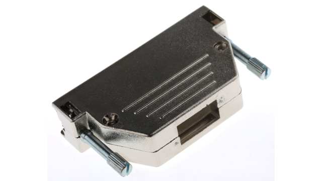 MH Connectors MHED Series ABS Straight D-Sub Backshell, 37 Way Strain Relief | 2801-0106-04