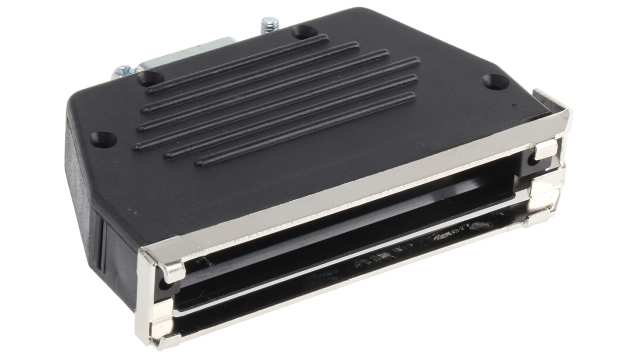 MH Connectors MHED Series Thermoplastic Vertical D-Sub Backshell, 37 Way Strain Relief | DS37S