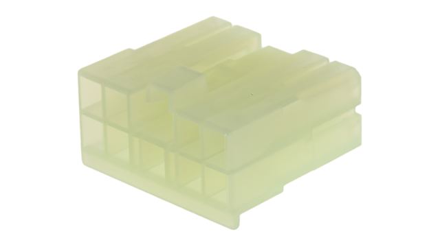 TE Connectivity, Multi-Interlock Male Connector Housing,  6 mm Pitch,  9 Way,  2 Row Straight | 171892-1