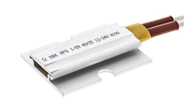 DBK Enclosures Heating Element, 7.5mm, 15 W, 12 → 30 V ac/dc | HPG-1/09-40X35-12-30