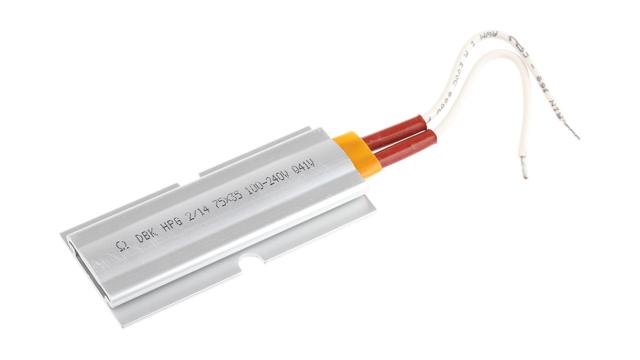 DBK Enclosures Heating Element, 7.5mm, 110 W, 100 → 240 V ac/dc | HPG-2/14-75X35-100-240