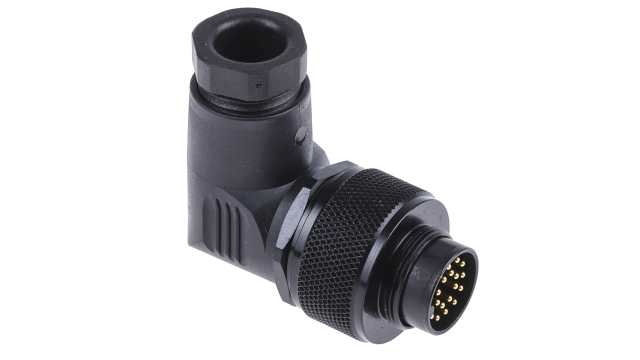 binder Circular Connector, 19 Contacts, Cable, M16 Connector, Plug, Male, IP67, 723 Series | 99-0461-75-19