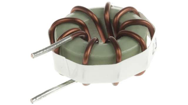 Bourns 10 μH Toroidal Inductor, 20 A Idc, 5 mΩ Rdc, 2300 | 2301-V-RC