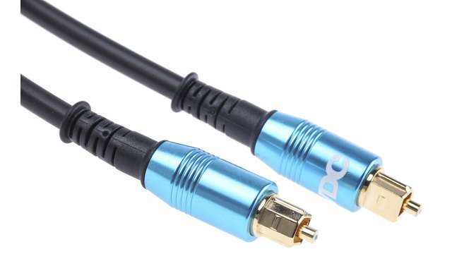 Van Damme TOSLINK to TOSLINK Optical Audio Cable, 1 m | 101-414-000