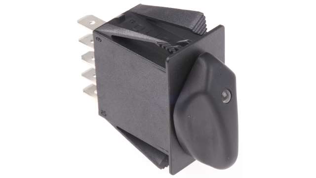 Otto R2, 3 Position DPDT Rotary Switch, 20 A, Tab | R2AB4555C3N3