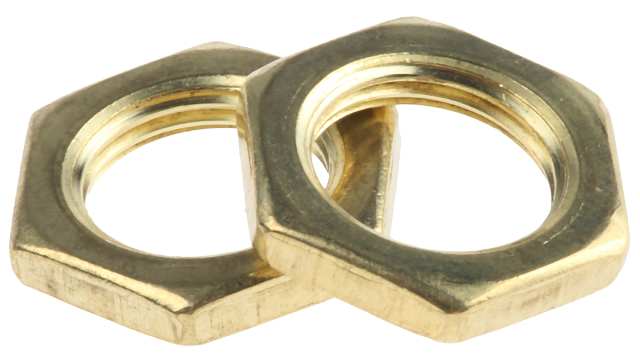 Bourns H-38-11 Metric Hexagonal Nut for mounting Many of our models with a 9 mm diameter bushing | H-38-11