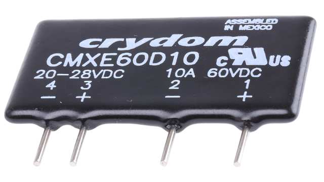 Sensata Crydom CMX Series Solid State Relay, 10 A Load, PCB Mount, 60 V dc Load, 28 V dc Control | CMXE60D10