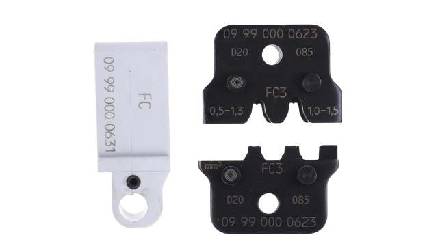 HARTING Crimp Die, Coaxial Type Crimp Die Black | 09990000623