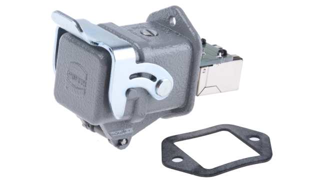 HARTING 09452 Series RJ45 Connector Female, Panel Mount Shielded Straight 1 Port | 09452151103
