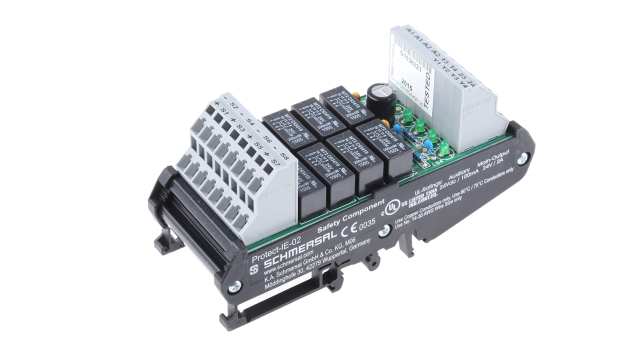 Schmersal PROTECT-IE Series Output Module, 6 Outputs, 24 V, 2 NC | PROTECT-IE-02