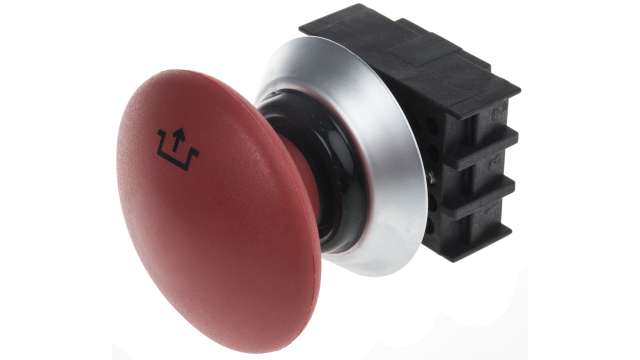Schmersal NDR Series, Pull Release, Emergency Stop Push Button Head | NDRZ50GR/RT
