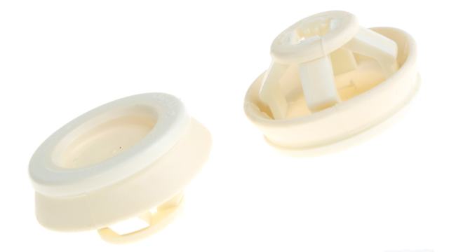 WISKA CLIXX White Polypropylene, Thermoplastic 20 mm Cable Grommet for 13 mm Cable Dia. for 6 mm Cable Dia. CLIXX M20/W | CLIXX M20/W