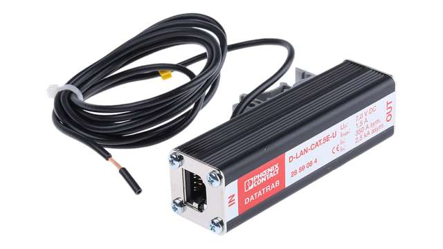 Phoenix Contact D-LAN-CAT.5E-U Series RJ45 Female Adapter, Cat5e | 2859084