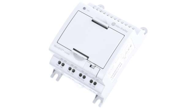 Allen Bradley Micro810 Series PLC CPU, Analogue, Digital Output, 8-Input, Analogue, Digital Input | 2080-LC10-12QBB