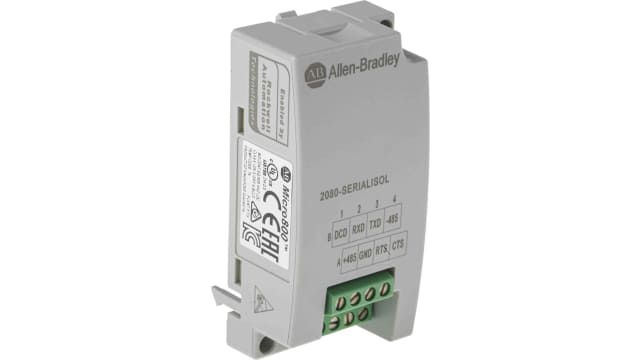 Allen Bradley Micro 800 Series Isolated Serial Port for Use with Micro800 | 2080-SERIALISOL