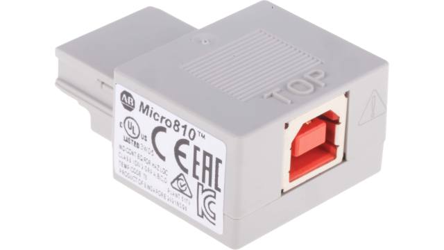 Allen Bradley Micro 800 Series USB Adapter Plug for Use with Micro 810 Series | 2080-USBADAPTER
