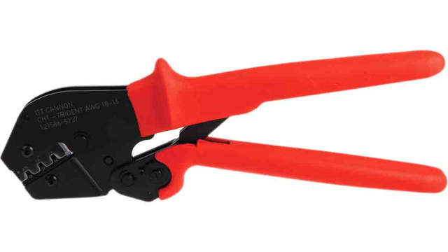 ITT Cannon Crimp Extraction Tool, Cannon Trident Series, Extraction Tool Contact, Contact size 18 to 16 AWG | 1215865237 / 121586-5237