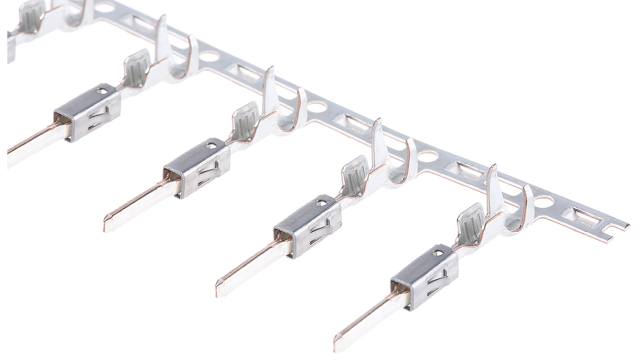 TE Connectivity AMP MCP 1.5K Series Male Crimp Terminal, 17 AWG Min Crimp, 20 AWG Max | 964269-5