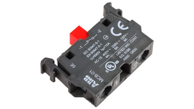 ABB ABB Modular Series Contact Block, 690V, 1NC | 1SFA611610R1010  MCB-01