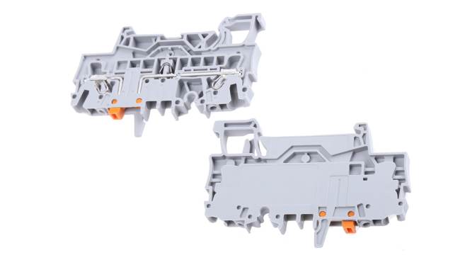 WAGO 2002-1671/401-000 Disconnect Terminal Block Grey, 2.5 mm², 1-Level, Cage Clamp, IECEx/ATEX | 2002-1671/401-000