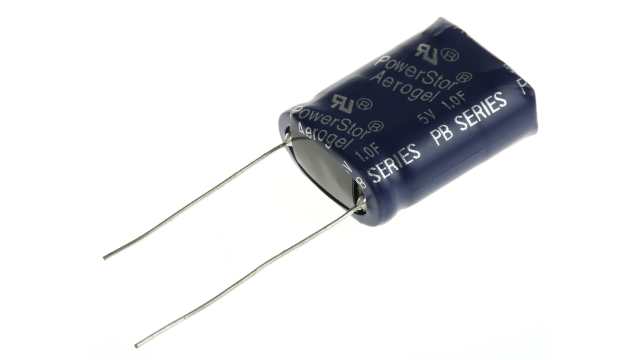 Eaton 1 F Supercapacitor -20 to 80 % Tolerance, Supercap PB 5 V dc, Through Hole | PB-5R0V105-R