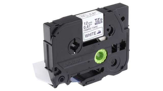 Brother Blue on White Label Printer Tape, 3 m Length, 12 mm Width | TZE-FA3