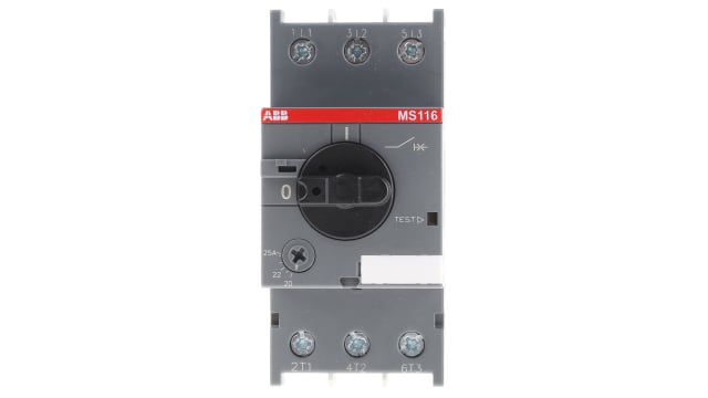 ABB 20 → 25 A MS Range Motor Protection Circuit Breaker, 690 V | 1SAM250000R1014  MS116-25