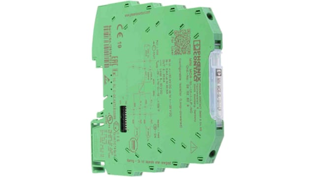 Phoenix Contact MINI MCR Series Signal Conditioner, Current/Voltage Input, Current Output, 8/30 V dc Supply, ATEX | 2902829