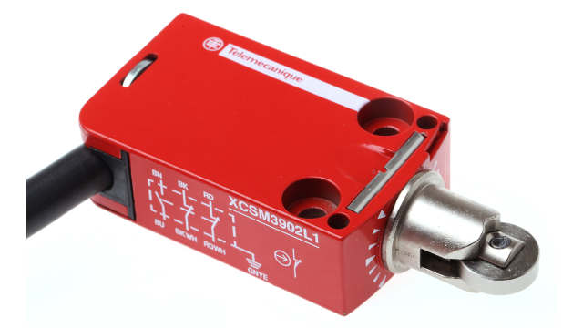 Telemecanique Sensors XCSM Series Roller Plunger Limit Switch, 2NC/1NO, 3P, Metal Housing | XCSM3902L1