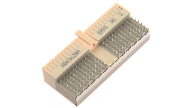 ERNI, ERmet 2 mm Pitch Hard Metric Backplane Connector, Right Angle Female, 22 Column, 5 Row, 110 Way | 354142 / 5352068-1