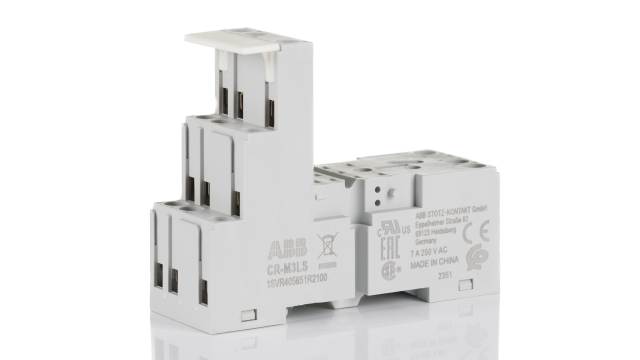 ABB CR-P/M PCB Mount Relay Socket | 1SVR405651R2100  CR-M3LS