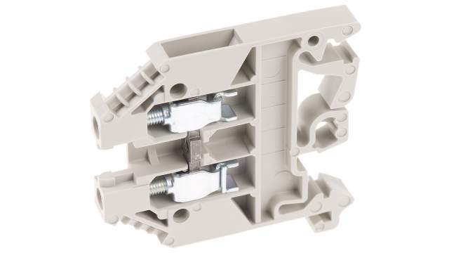 Wieland 57.504.0055.0 WK Series Feed Through Terminal Block Grey, 0.5 to 6 mm², 1-Level, Screw, ATEX | 57.504.0055.0