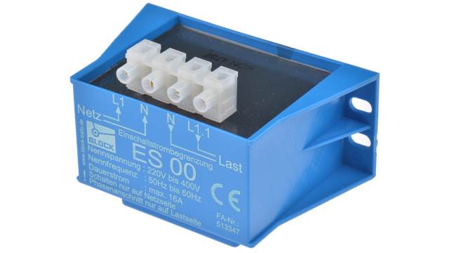 Block Voltage Suppressor 16 A, Panel | ES 00