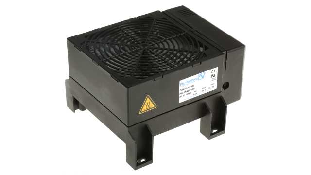 Pfannenberg Enclosure Heater, 230V ac, 600W Output, 650W Input, 40°C, 100mm x 150mm x 164mm | 17060310007