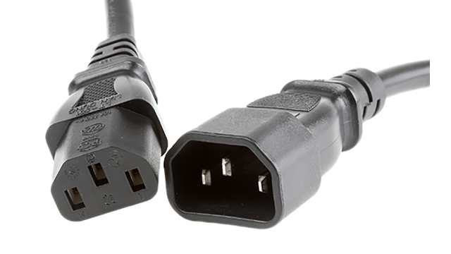 APC IEC C13 Socket to IEC C14 Plug Power Cord | AP9890